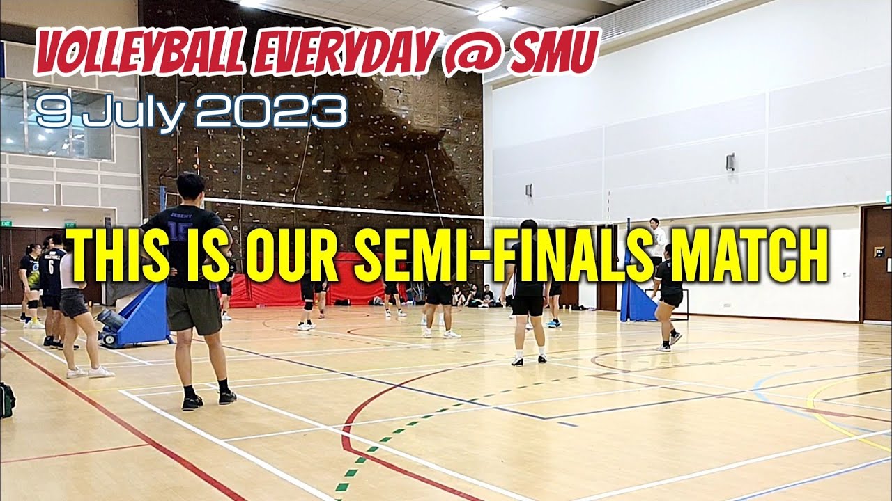 Volleyball Everyday at SMU Competition! This is our semifinals match