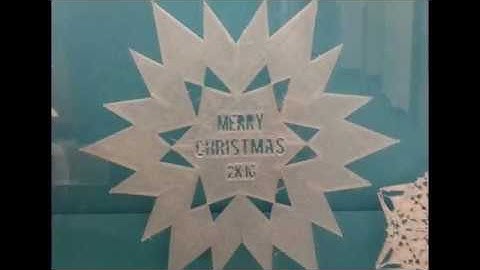 Snowflake 3D Print Timelapse 2016