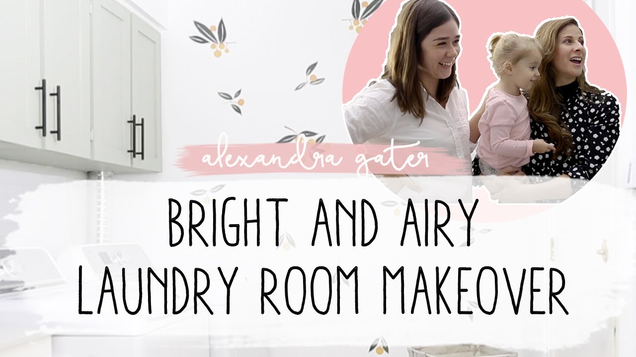 5 Easy Ways To Organize + Makeover Your Laundry Room In A Weekend
