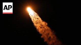 SpaceX launches U.S., Russian crew to International Space Station
