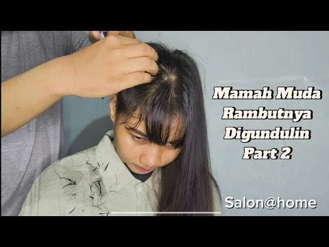Mamah Muda Cantik Rambutnya Digundulin Part 2 ( Beautiful Women Headshave)