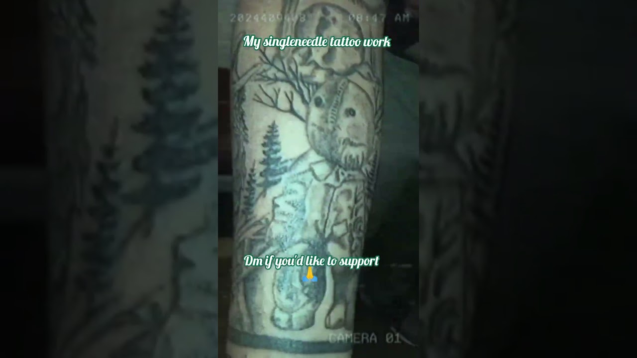 Sam trick 'r treat horror tattoo 