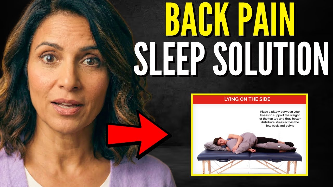 Sleep Coach Shows: The ONLY Way to Sleep with Lower Back Pain - YouTube