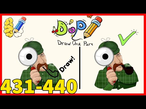 DOP Draw One Part Level 431 432 433 434 435 436 437 438 439 440 Solution or Walkthrough