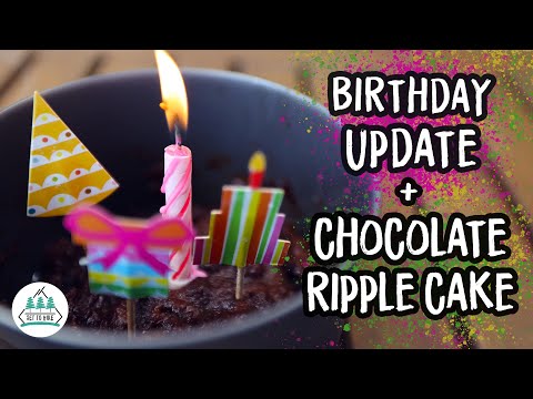 Chocolate Ripple Cake Recipe - Celebrating Set to Hike's Birthday!