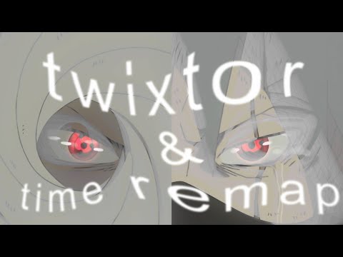 easiest twixtor and time remap tutorial (after effects)