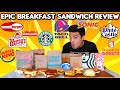 Which Fast Food Chain has the BEST Breakfast Sandwich?!