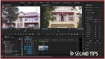 10 Second Tips: Film Dissolve Video Transition in Premiere Pro CC