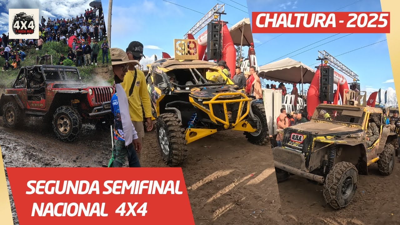 |Segunda Semifinal Nacional 4x4 - Chaltura 2025| Manga Final Extremos