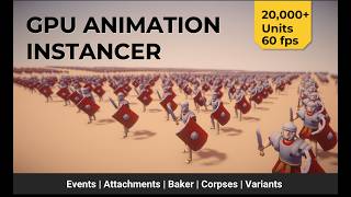 Trailer - GPU Animation Instancer - Crowds | Attachments