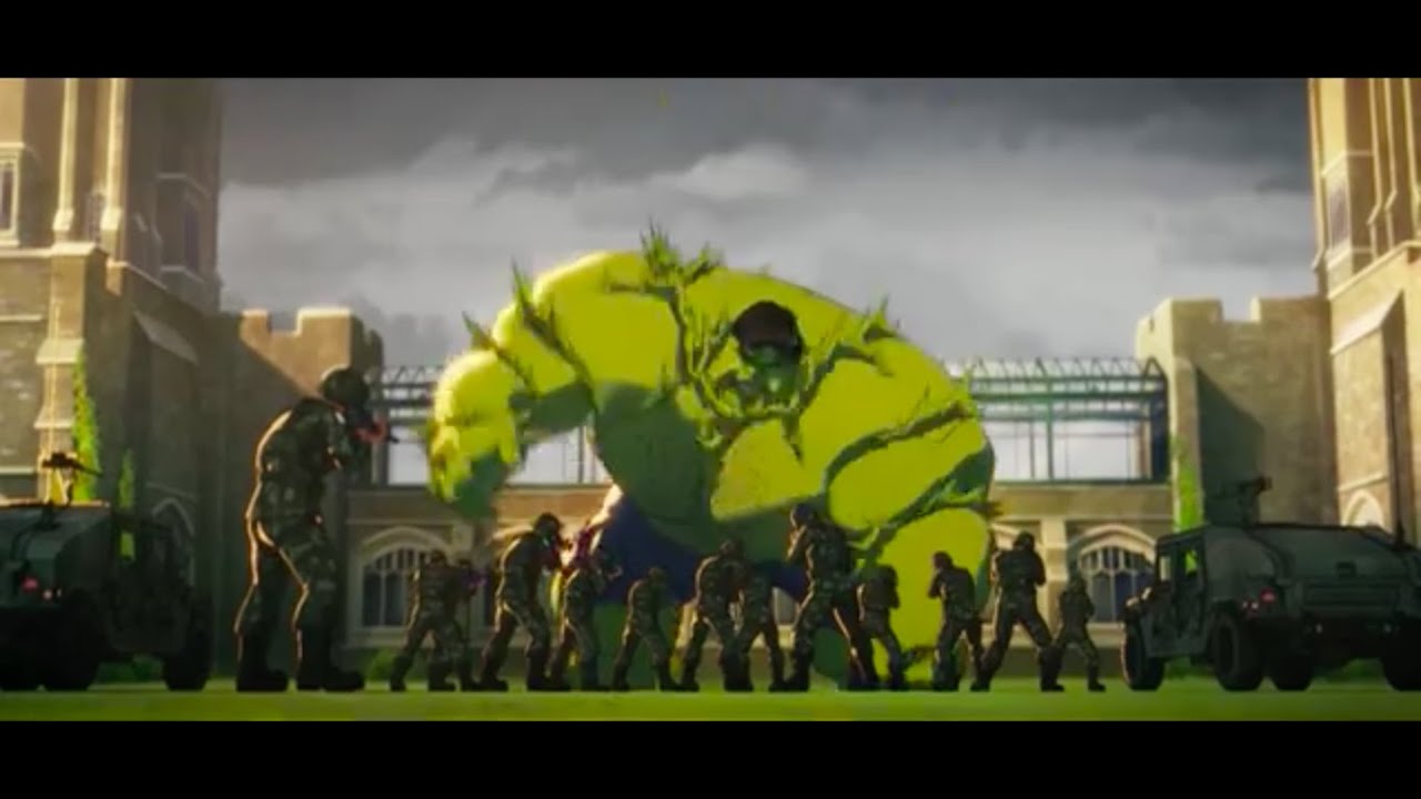 Marvel's What if...? Hulk was Killed Hulk blow up scene Hulk