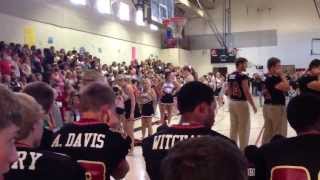 Creekside Elementary School Pep Rally 9/13/13