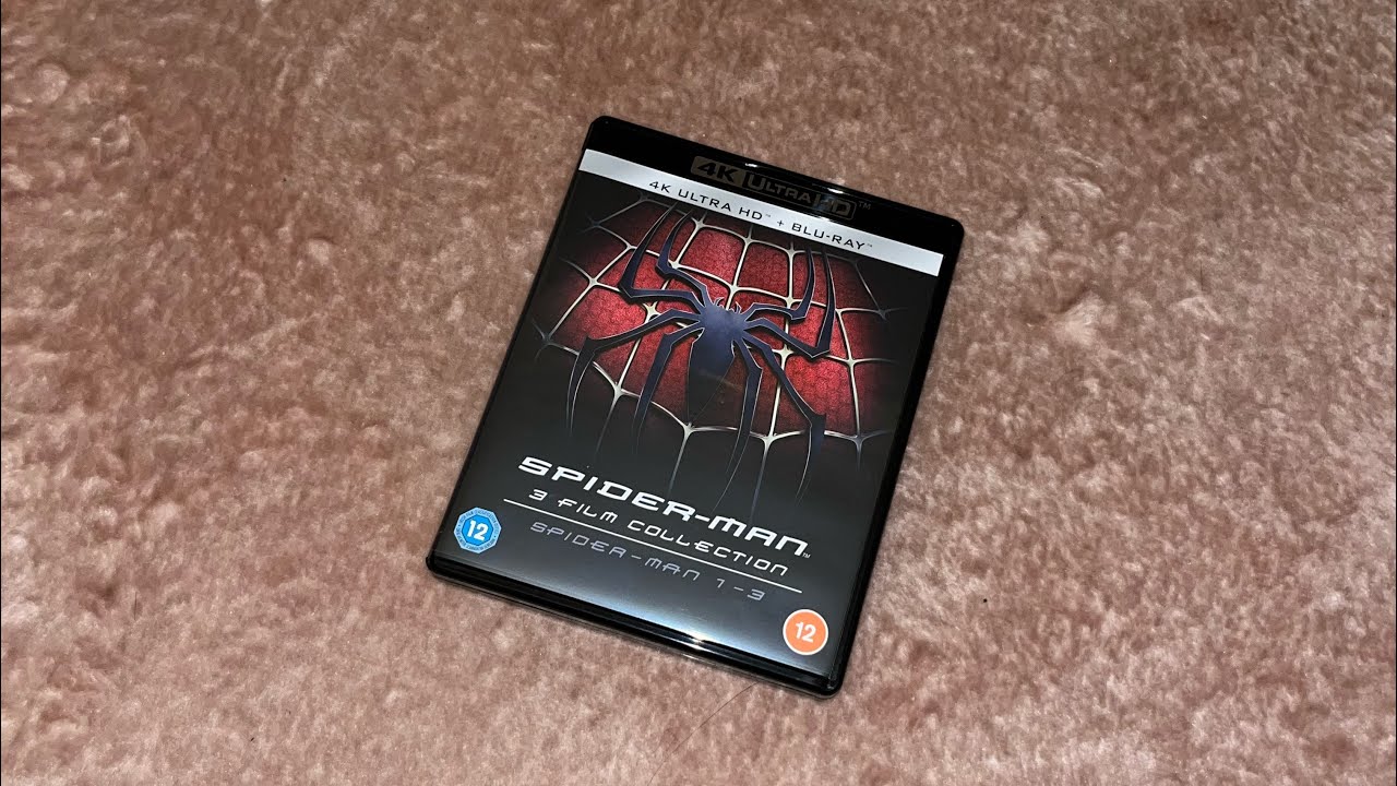 Трилогия Сэма Райми «Человек-паук» в формате 4K UHD + Blu-ray (физическая копия)!