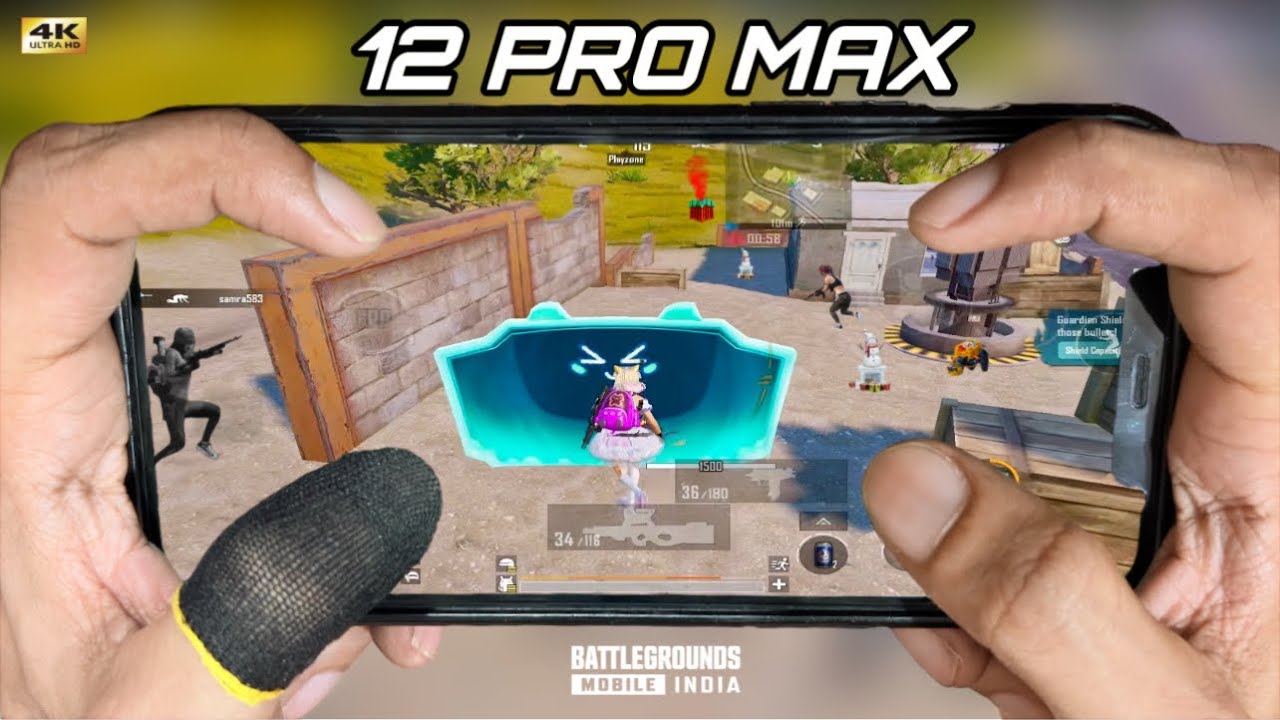 IPHONE 12 PRO MAX😍BGMI 4.0 UPDATE | HANDCAM + GYROSCOPE