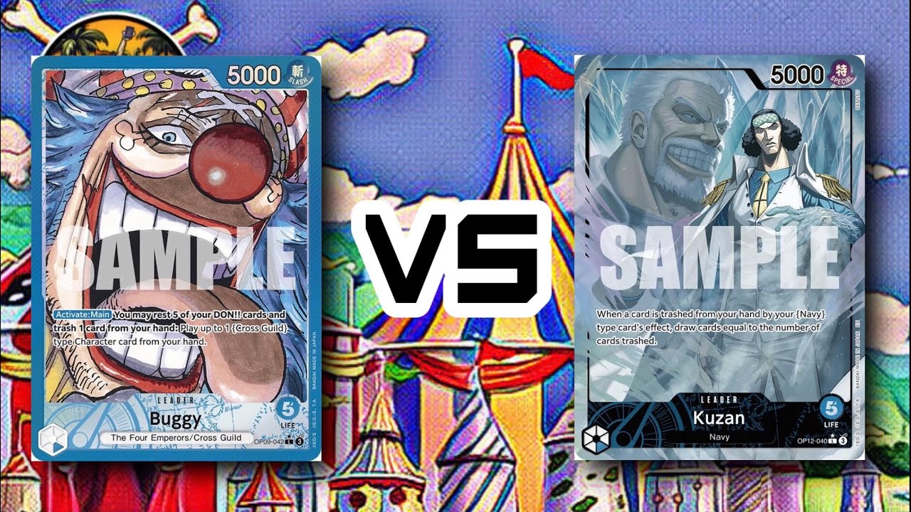 (OP12) Blue Buggy vs Blue Kuzan