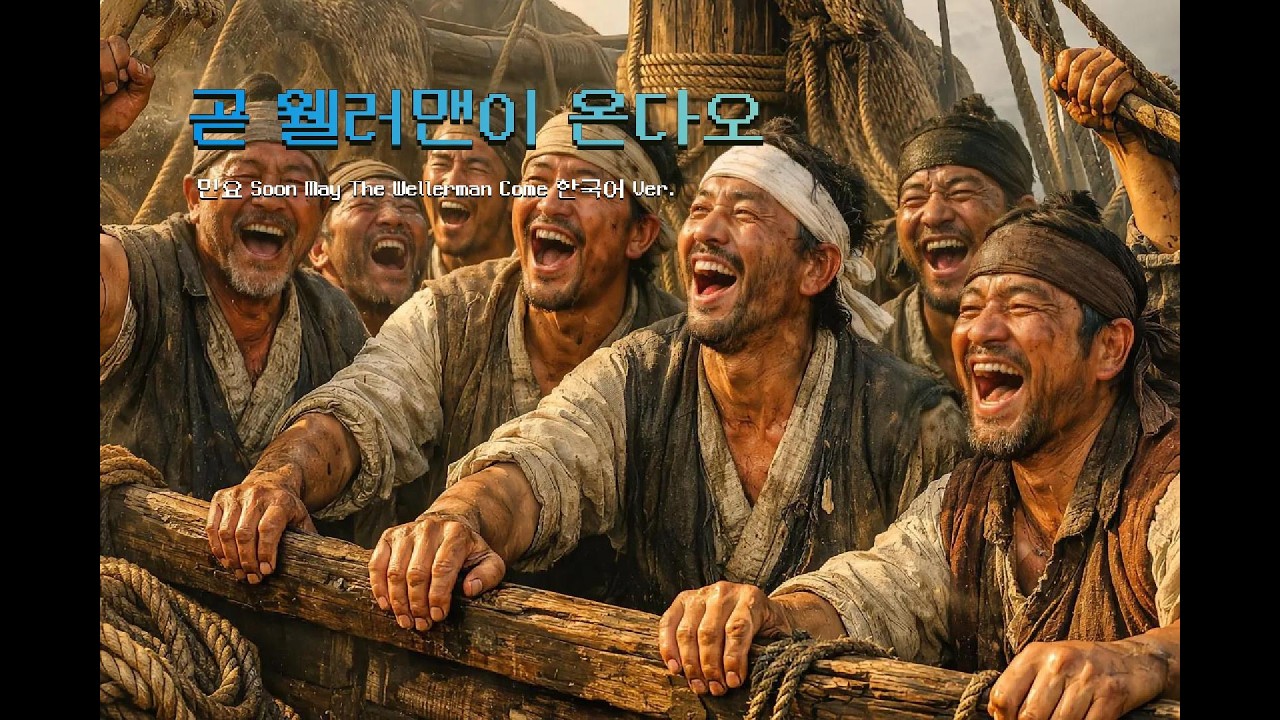 조선 어부들이 부른 Wellerman | Soon May the Wellerman Come 한국 옛시대 버전