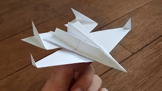 how to fold a paper jet that actually flies 