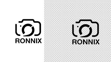 Convert Logo To PNG in photoshop | Transparent Background Logo Tutorial