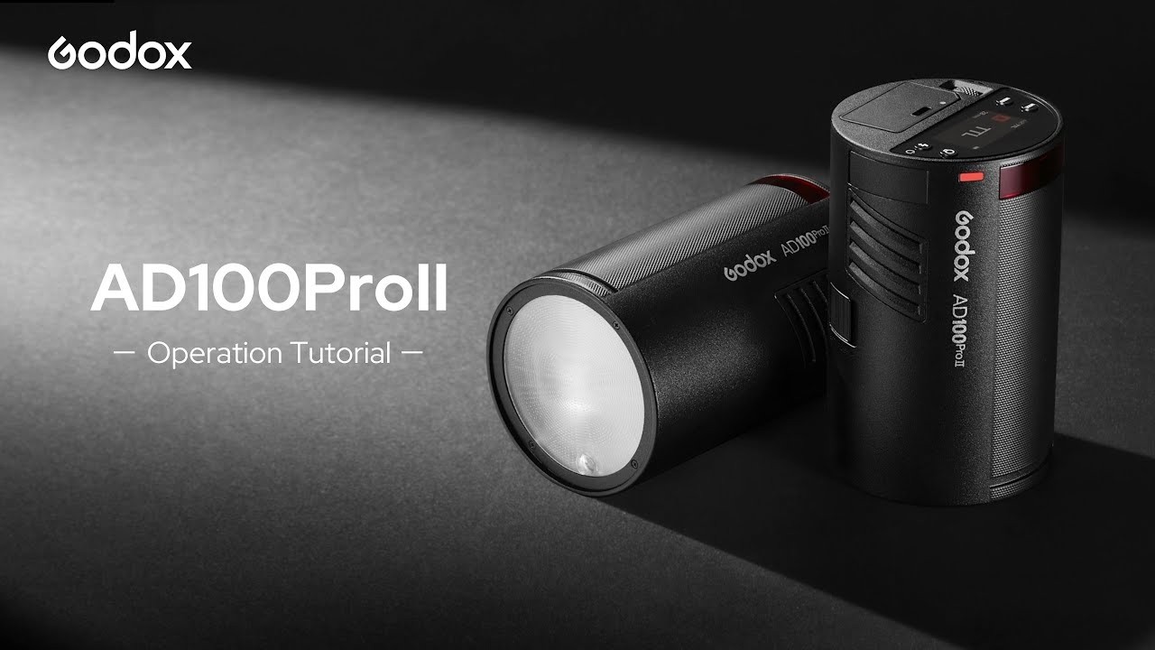 How to use the Godox AD100Pro II — quick guide - YouTube