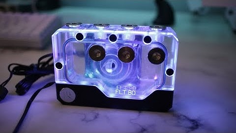 EK FLT 80 Pump Res Combo Unboxing [EKWB]