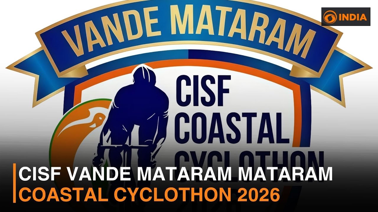 CISF Vande Mataram Mataram Coastal Cyclothon 2026