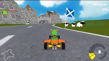 SuperTuxKart Dev - New Speed- and Nitro-meters tests (part 2)