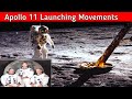 Apollo 11 Mission Launching Movements : One Historical Step Towards The Moon.
