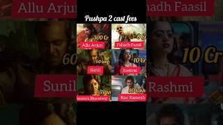 Pushpa 2 Movie Cast Fees
