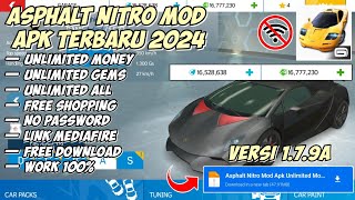 DOWNLOAD Asphalt Nitro Mod Apk Terbaru 2024 Unlimited Money Unlimited All Versi 1 7 9a