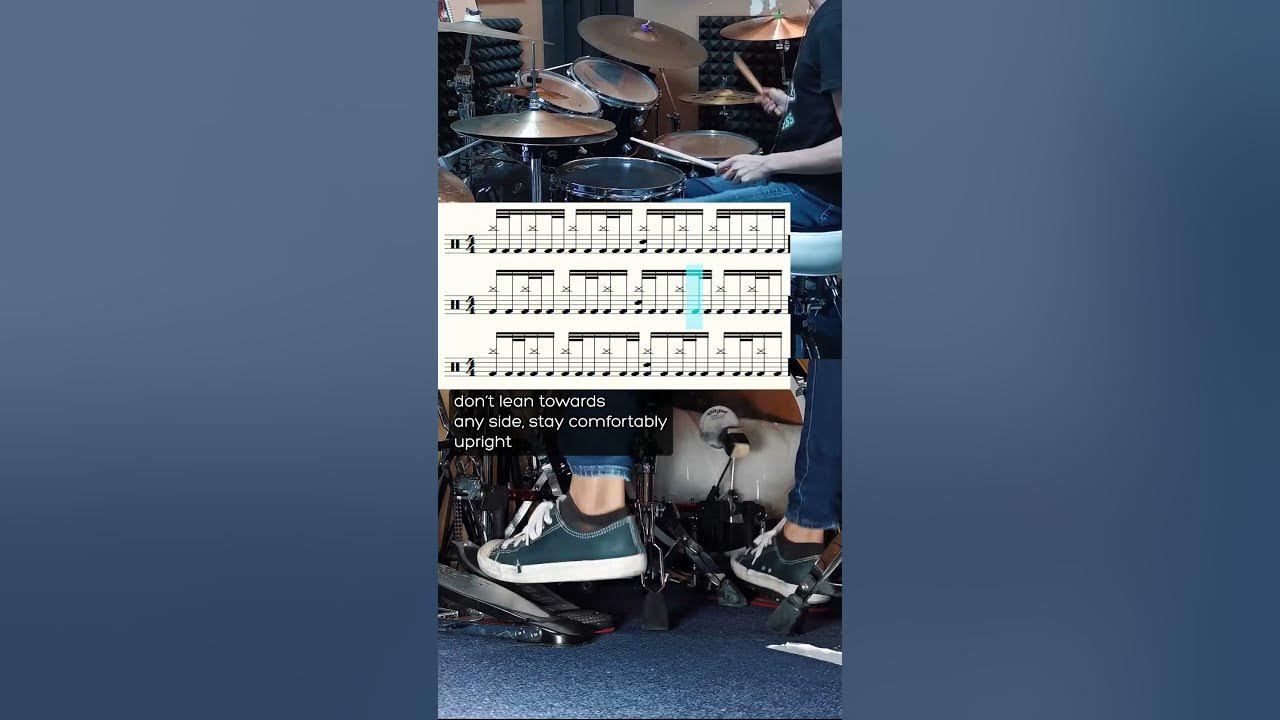 Double Bass Hertas Drum Lesson and Tips - Bleed Meshuggah