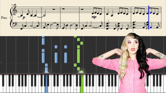 Melanie Martinez - Dollhouse - Piano Tutorial + Sheets 