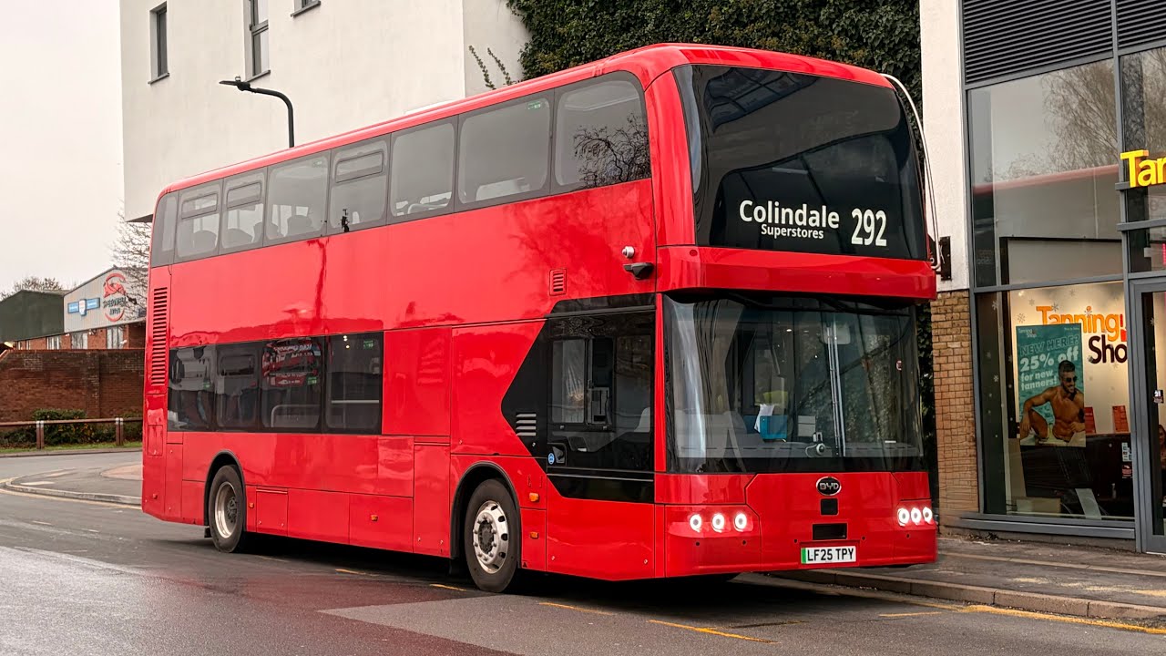 ALL BUSES - First day of 292 operating with UNO - YouTube