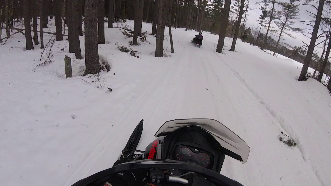 SNOWMOBILING IN SUMNER MAINE 2019 YouTube