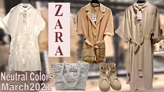 ZARA Neutral Colors Spring Collection | March 2021 #ILoveShoppingByMika