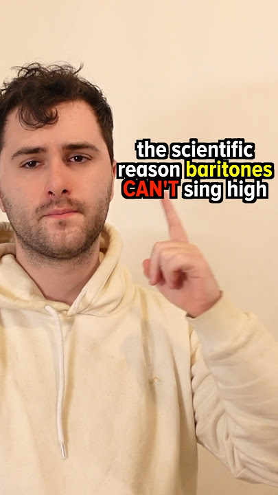 “baritones can’t sing high” 🤡🤣
