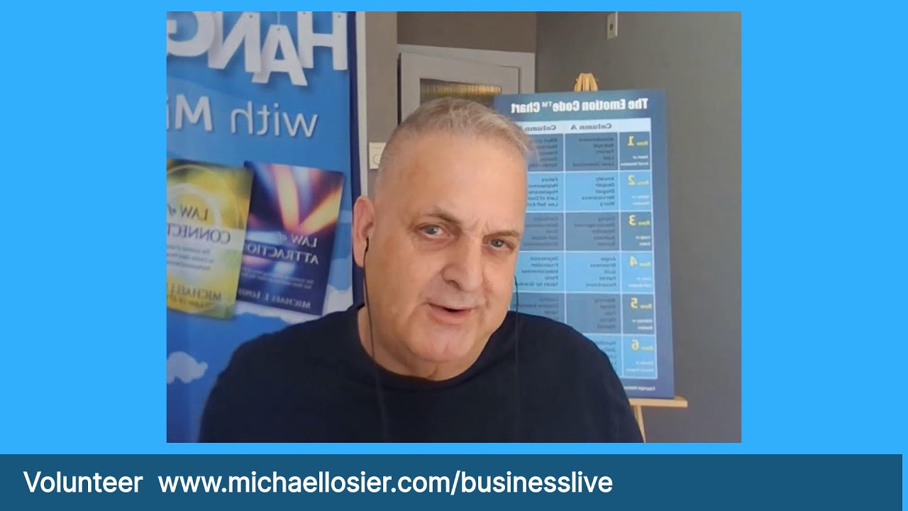 Volunteer www.Michaellosier.com/businesslive