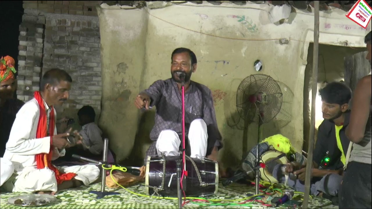 श्री उमाशंकर सैन जी द्वारा बहुत सुंदर आल्हा की प्रस्तुति आल्हा माडो की लड़ाई प्रोग्राम स्थल न्यूरिया