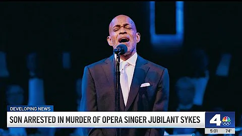 Son arrested in stabbing death of opera singer Jubilant Sykes