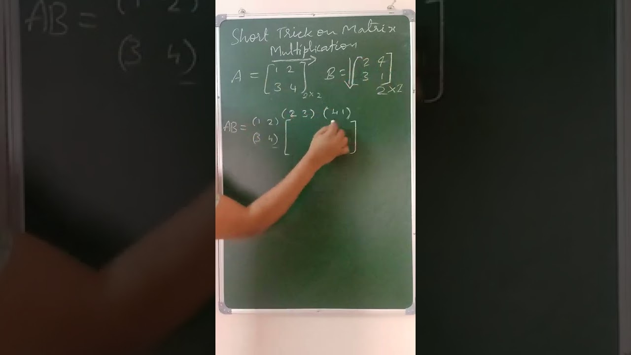 Shortcut for matrix multiplication- in 30 seconds