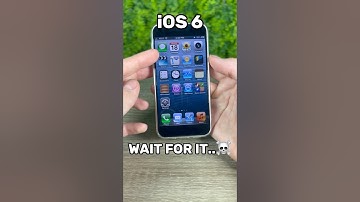 iOS 6 on an iPhone 13?👀☠️ #apple #appleiphone #iphone #ios #ios6 #ios18 #iphone16 #appleproducts