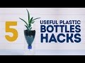 5 mind-blowing ways to reuse bottles l 5-MINUTE CRAFTS