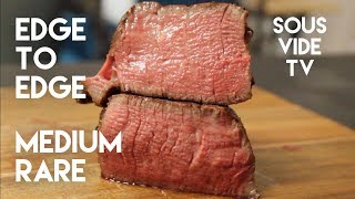 Sous Vide Filet Tenderloin Steak with Blowtorch Sear Recipe YouTube