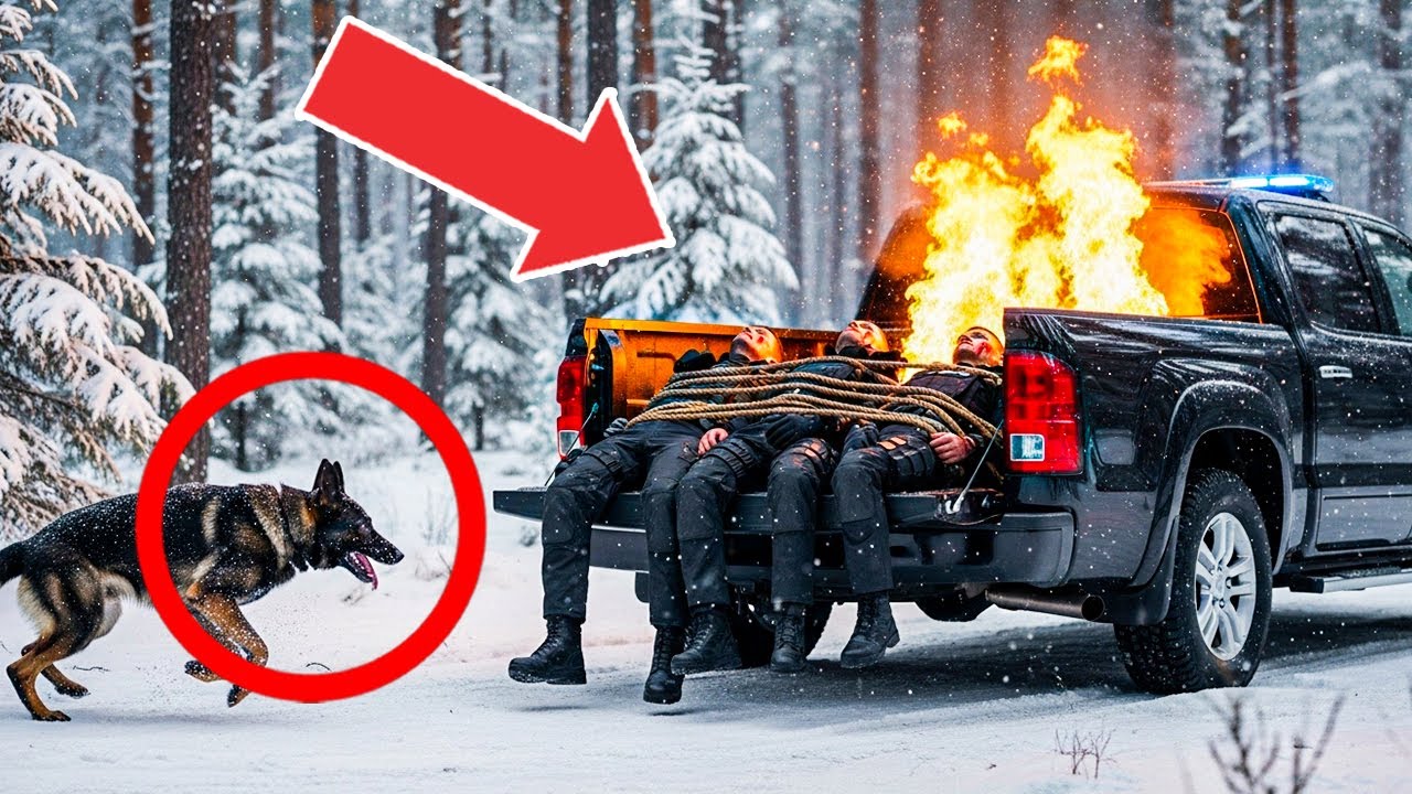 Three Officers Were Trapped and Left to Die in a Burning Car—But A K9 Dog Refused to Let That Happen