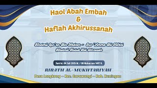 Download Lagu LIVE HAOL ABAH EMBAH \u0026 HAFLAH AKHIRUSSANAH | LENGKONG - KUNINGAN - JAWA BARAT | 04 JULI 2025 | BAG 1 MP3