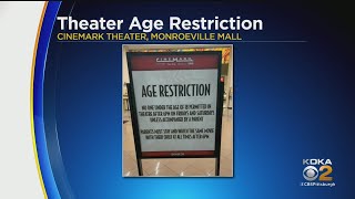 Monroeville Movie Theater Starting Age Restrictions
