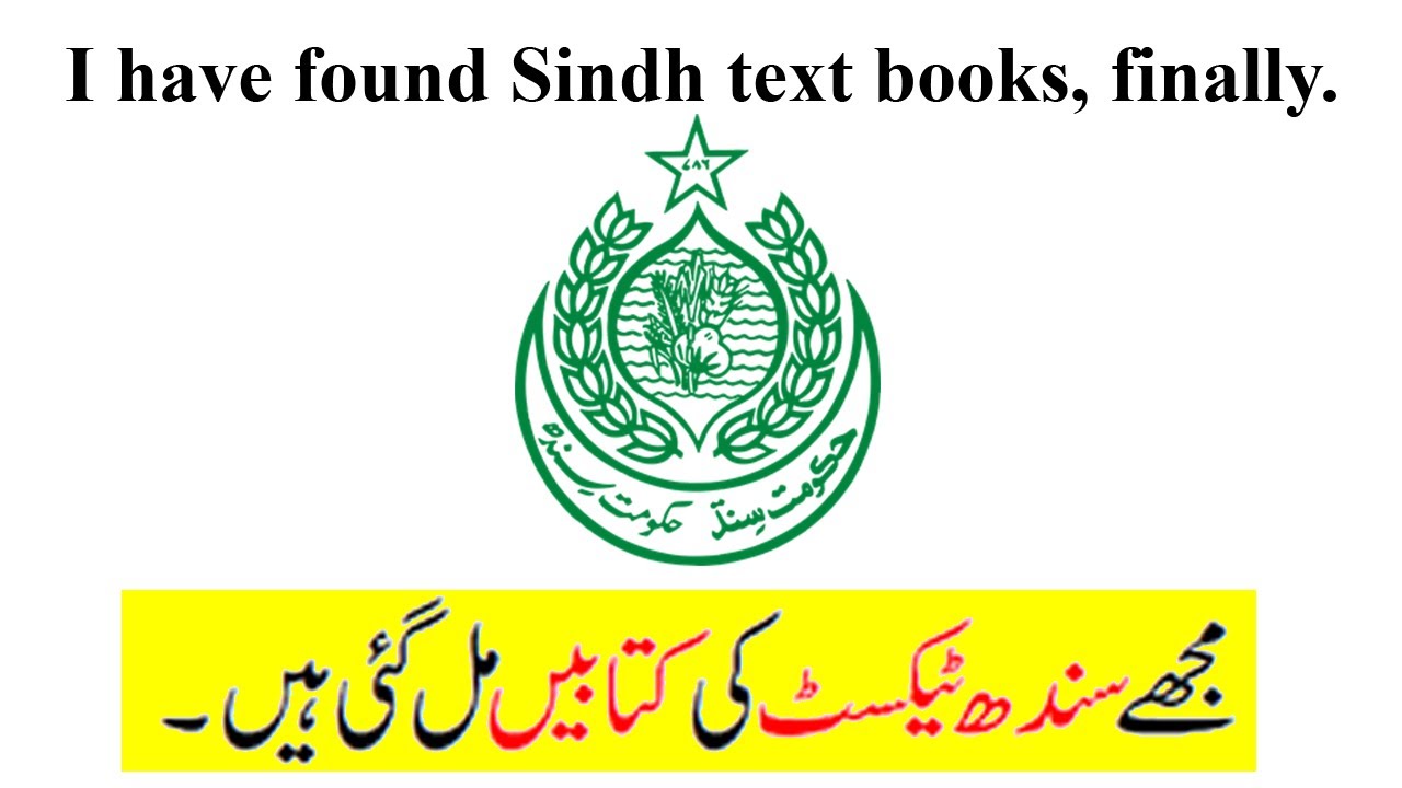 I found Sindh Text books 