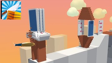 Slice It All! ASMR slicing game Very satisfying and relaxing Gameplay Walkthrough MAXFJK17