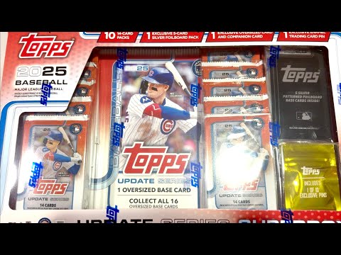 2025 TOPPS UPDATE SUPER BOXES! - YouTube