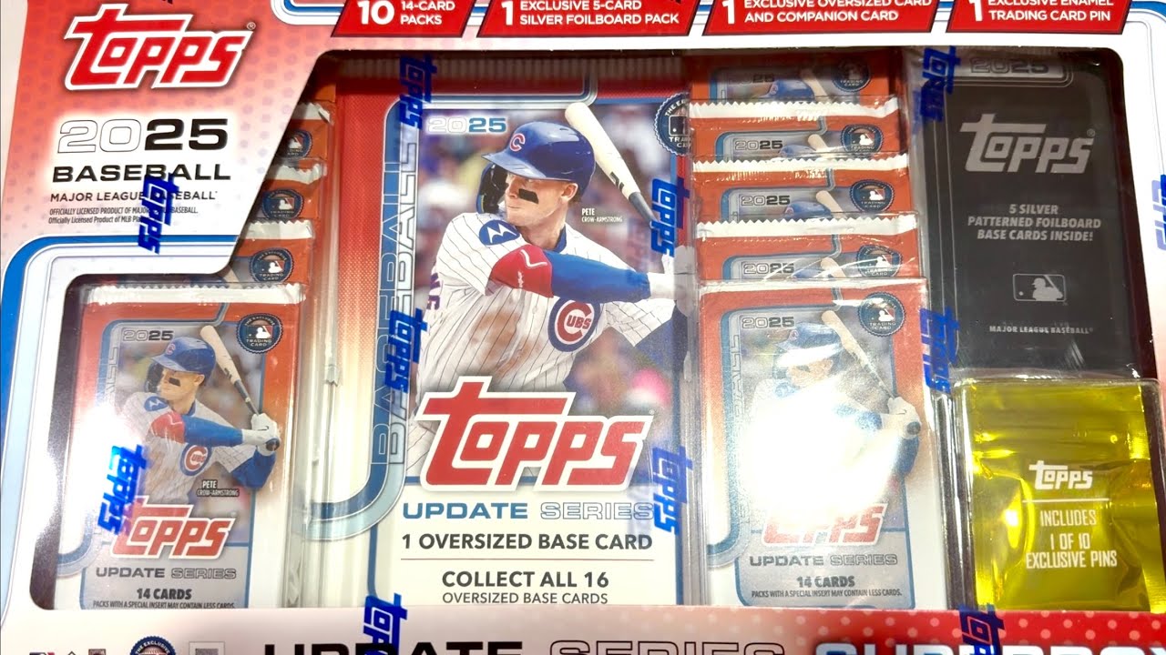 Супербоксы TOPPS UPDATE 2025!