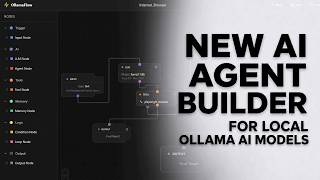 I built N8N but for Ollama AI models | Run AI agents on your PC offline
